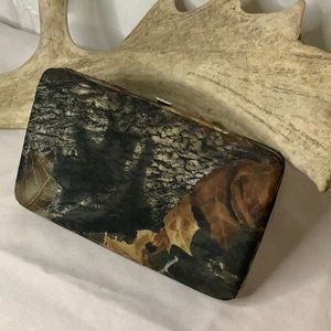 Camo Hard Case Wallet